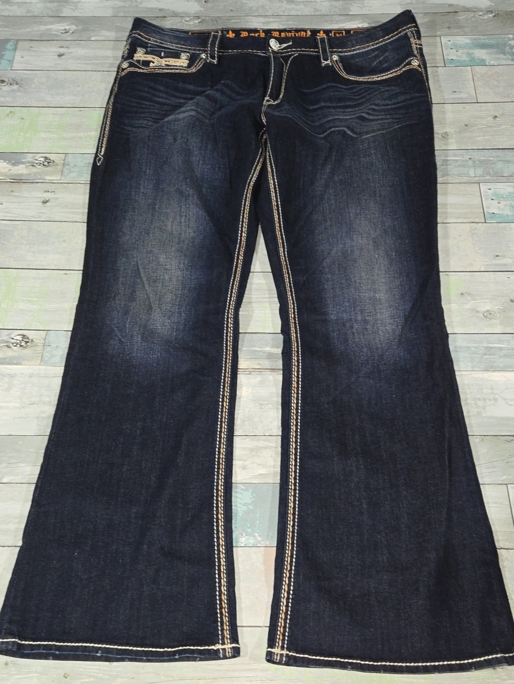 Rock Revival Sherry Easy Boot Jeans Size 34